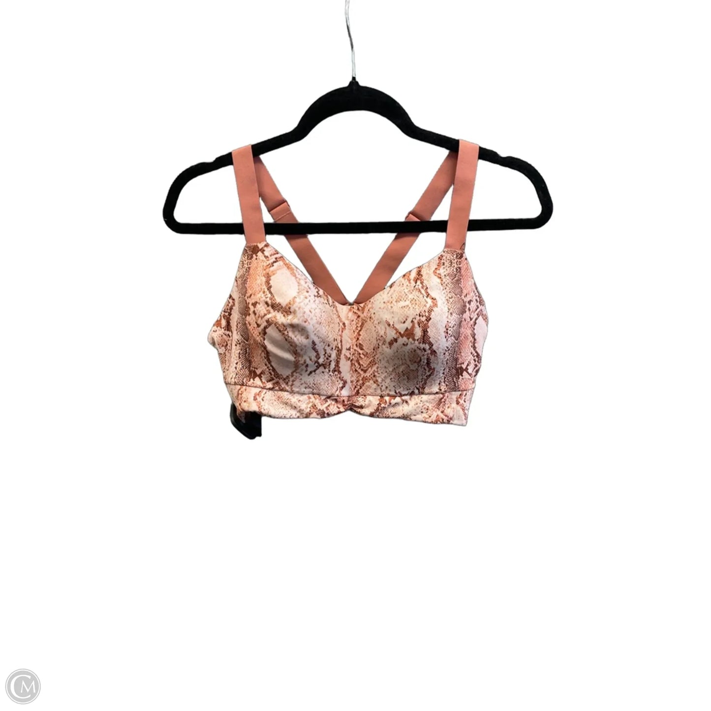 Athletic Bra By Victorias Secret In Pink, Size: L