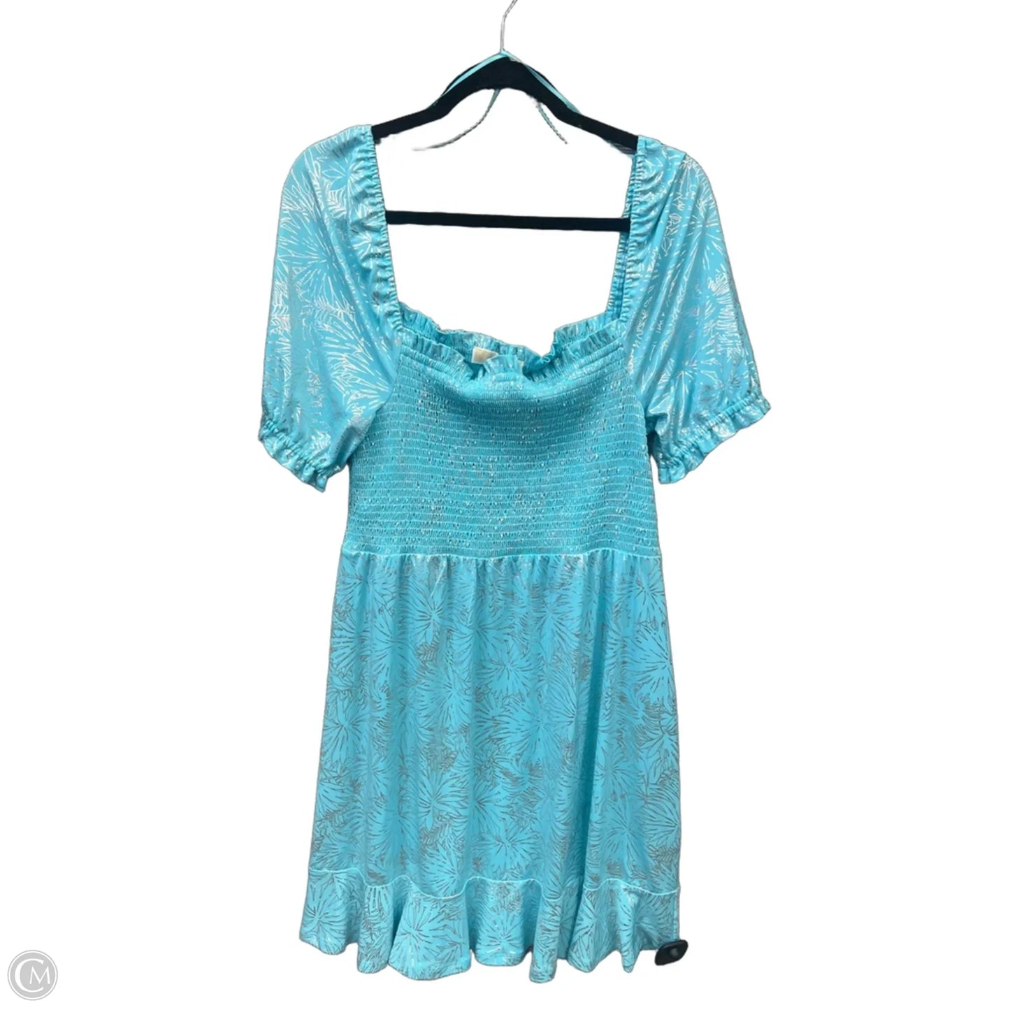 Dress Casual Midi By Michael By Michael Kors In Blue, Size: Xl