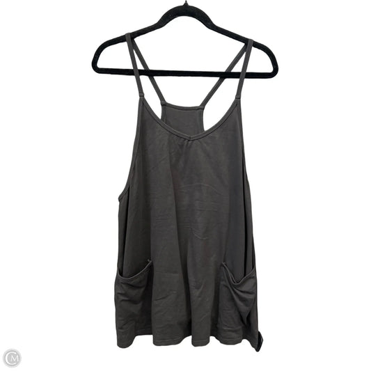 Romper By Clothes Mentor In Grey, Size: M