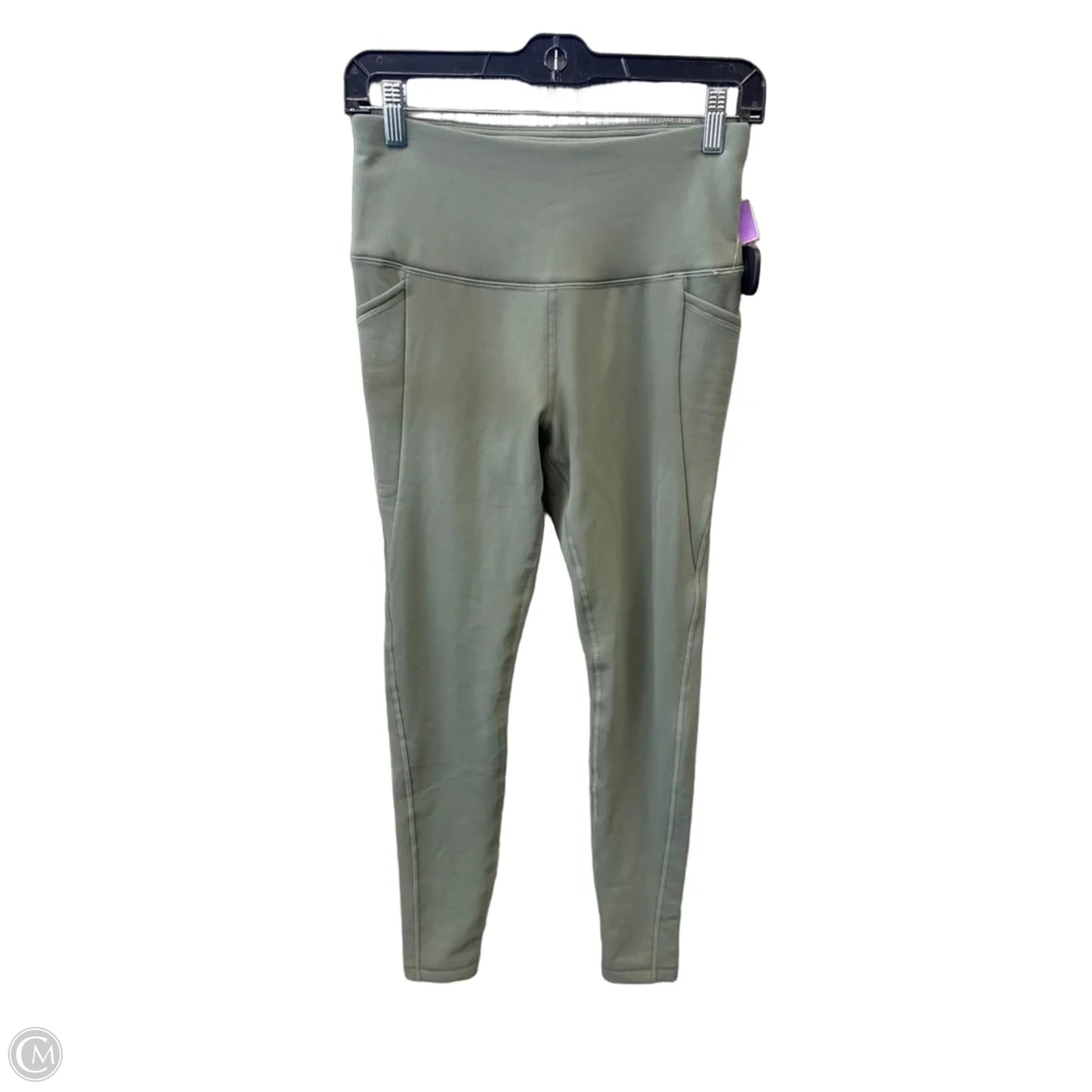 Athletic Leggings By Avalanche In Green, Size: S