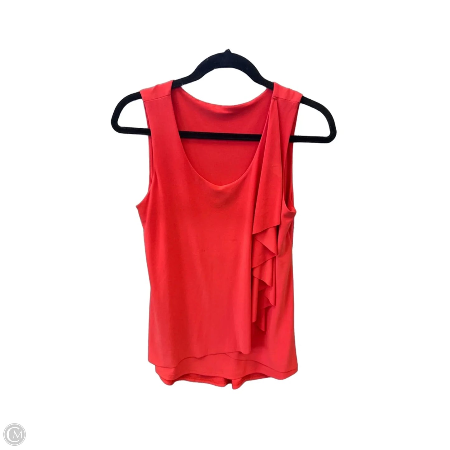Top Sleeveless By Clothes Mentor In Orange, Size: S