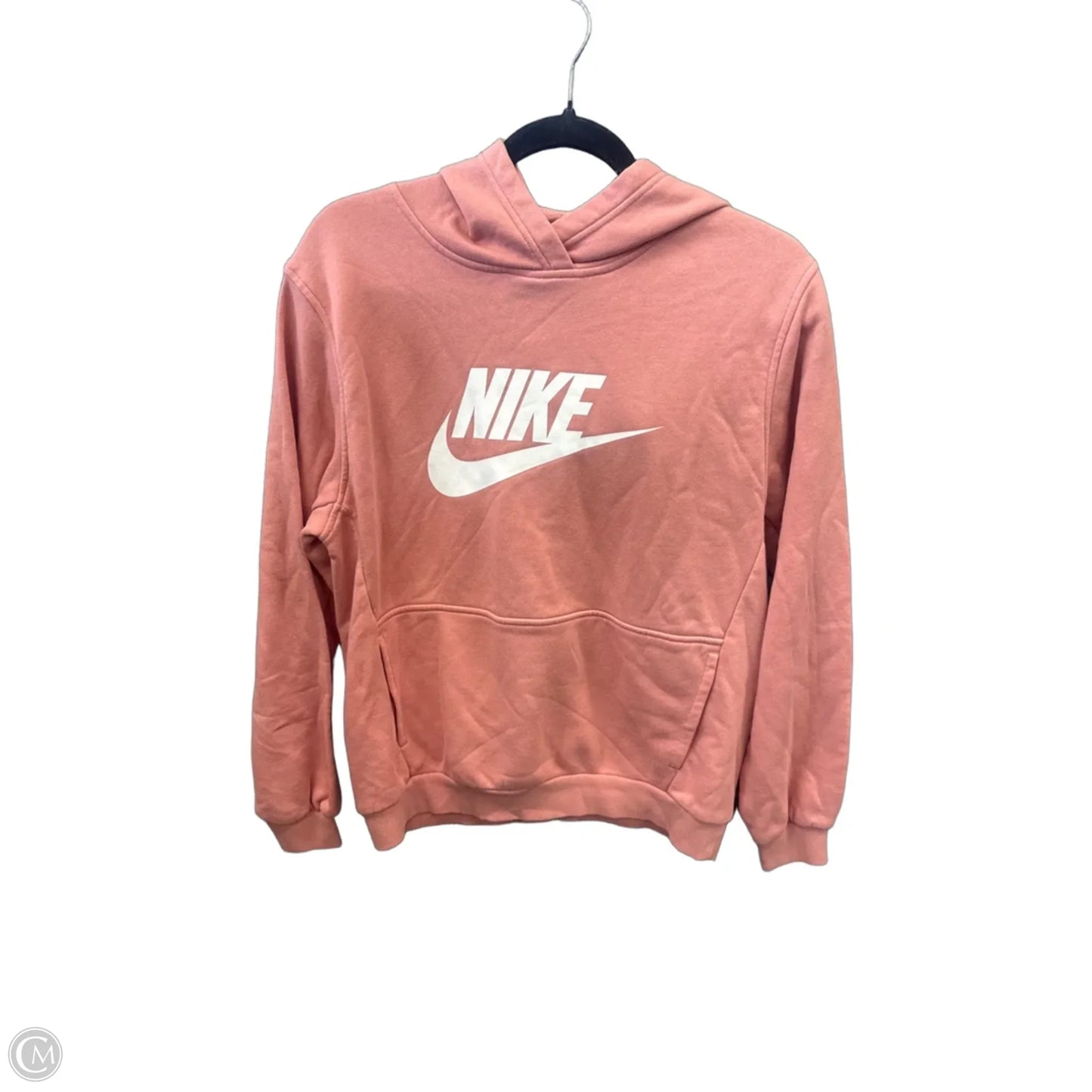 Athletic Sweatshirt Hoodie By Nike Apparel In Pink, Size: Xl