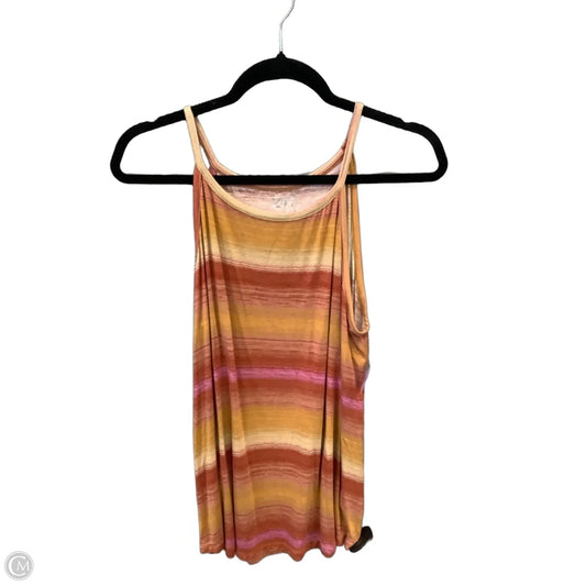 Top Sleeveless By Maurices In Orange, Size: L