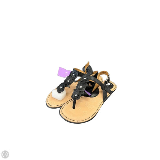 Sandals Flats By Boc In Black & Brown, Size: 7
