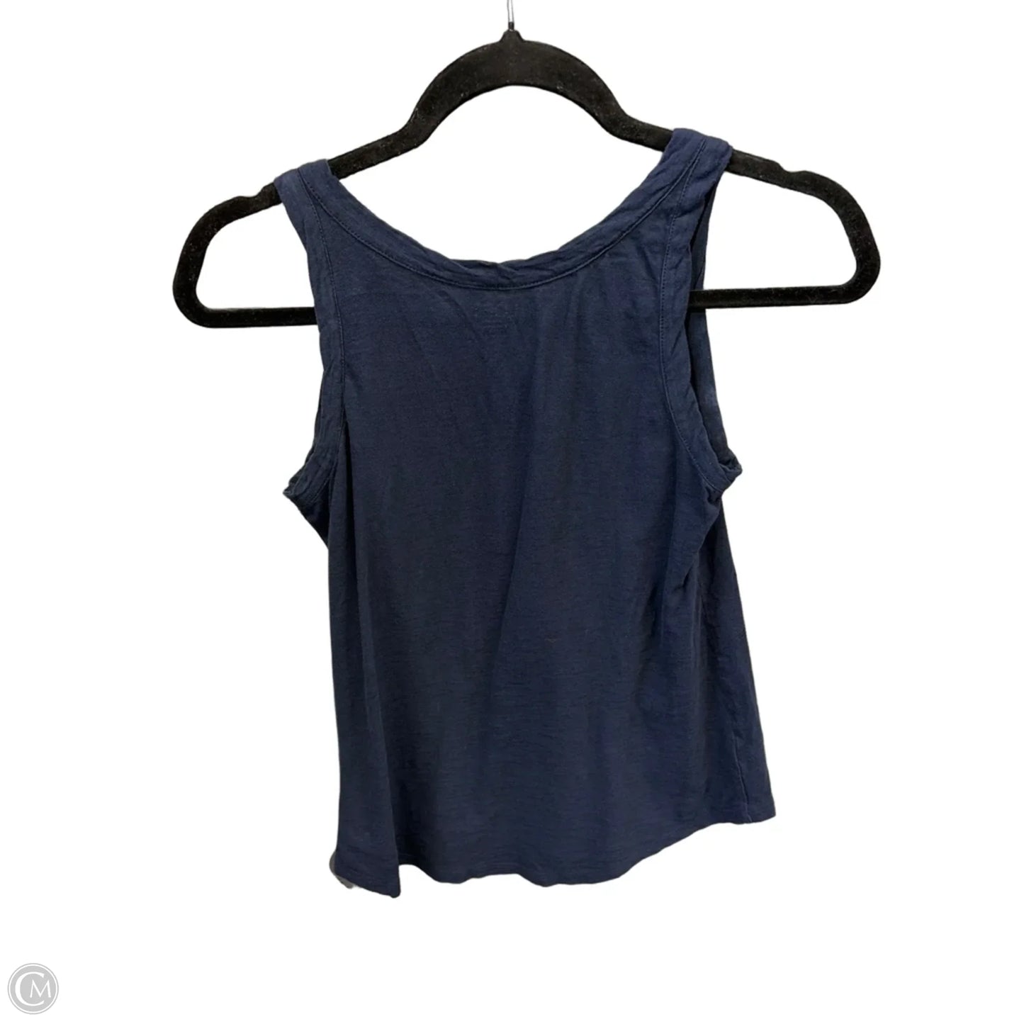 Top Sleeveless By Loft In Navy, Size: Xs