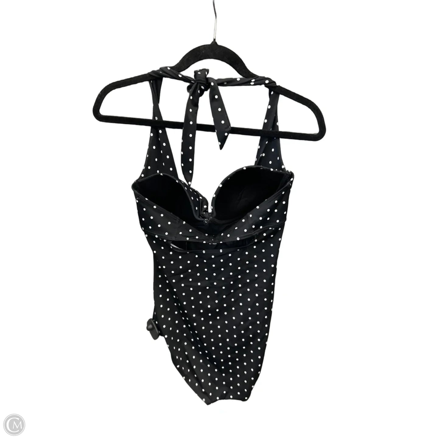 Swimsuit By Clothes Mentor In Polkadot Pattern, Size: M