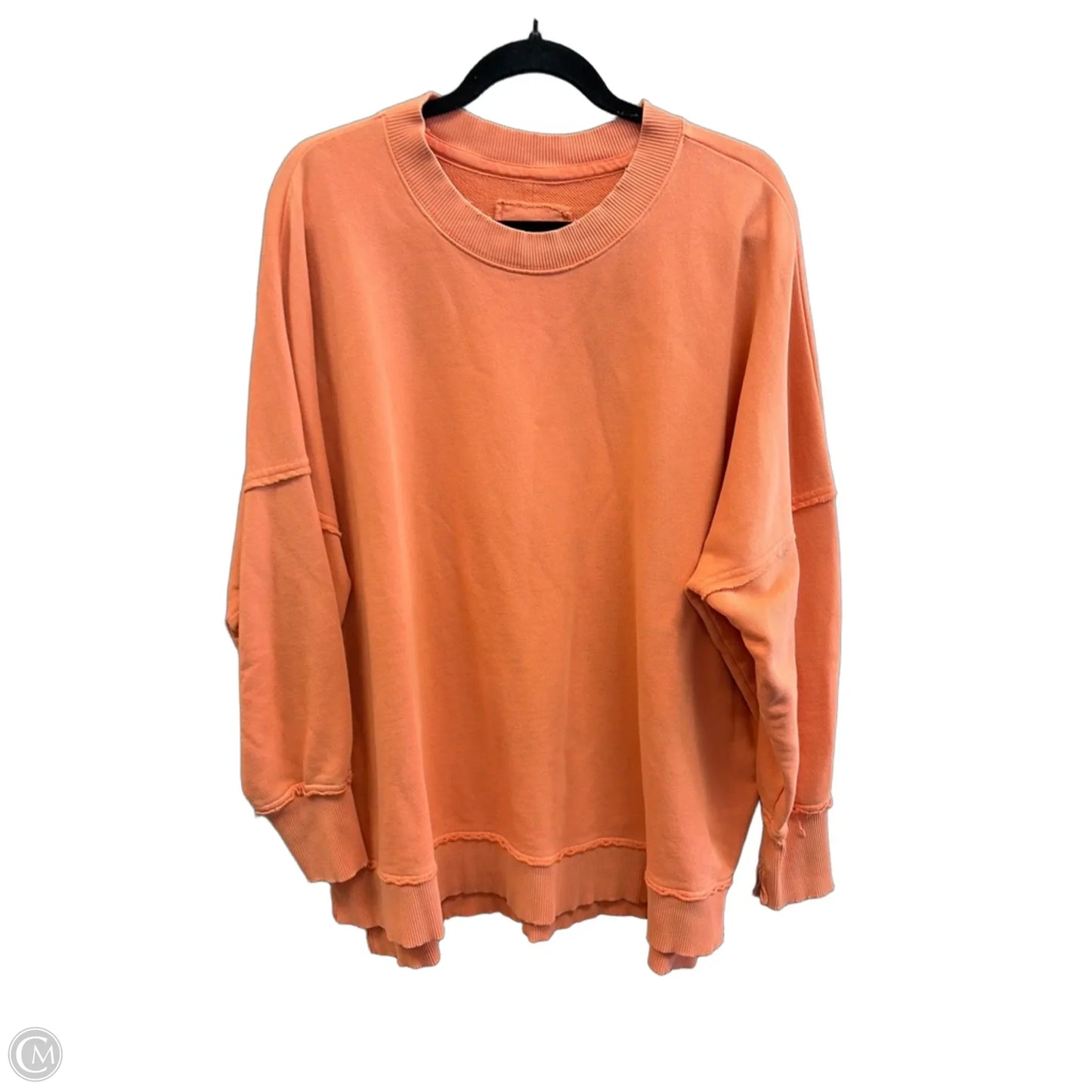 Top Long Sleeve By Aerie In Orange, Size: M