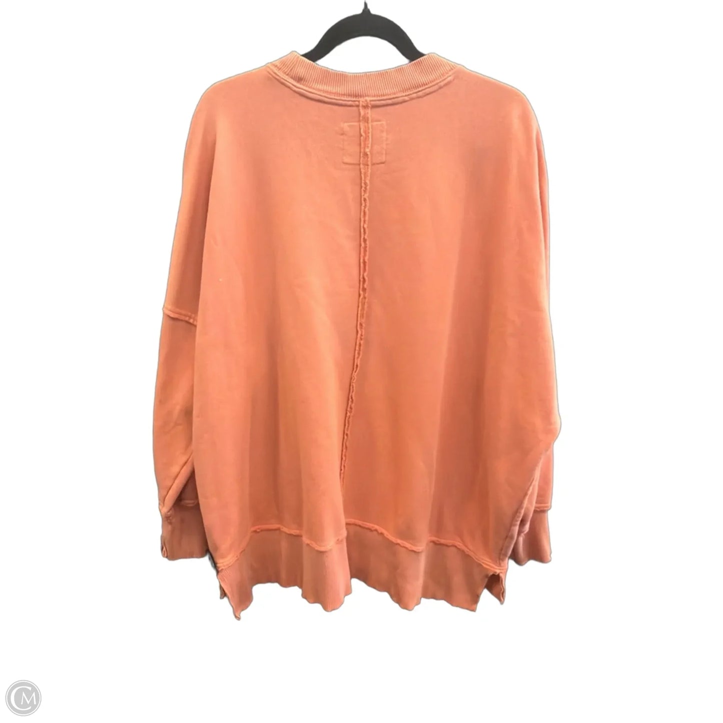 Top Long Sleeve By Aerie In Orange, Size: M