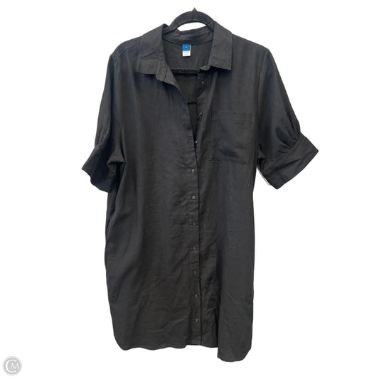 Dress Casual Midi By Old Navy In Black, Size: L