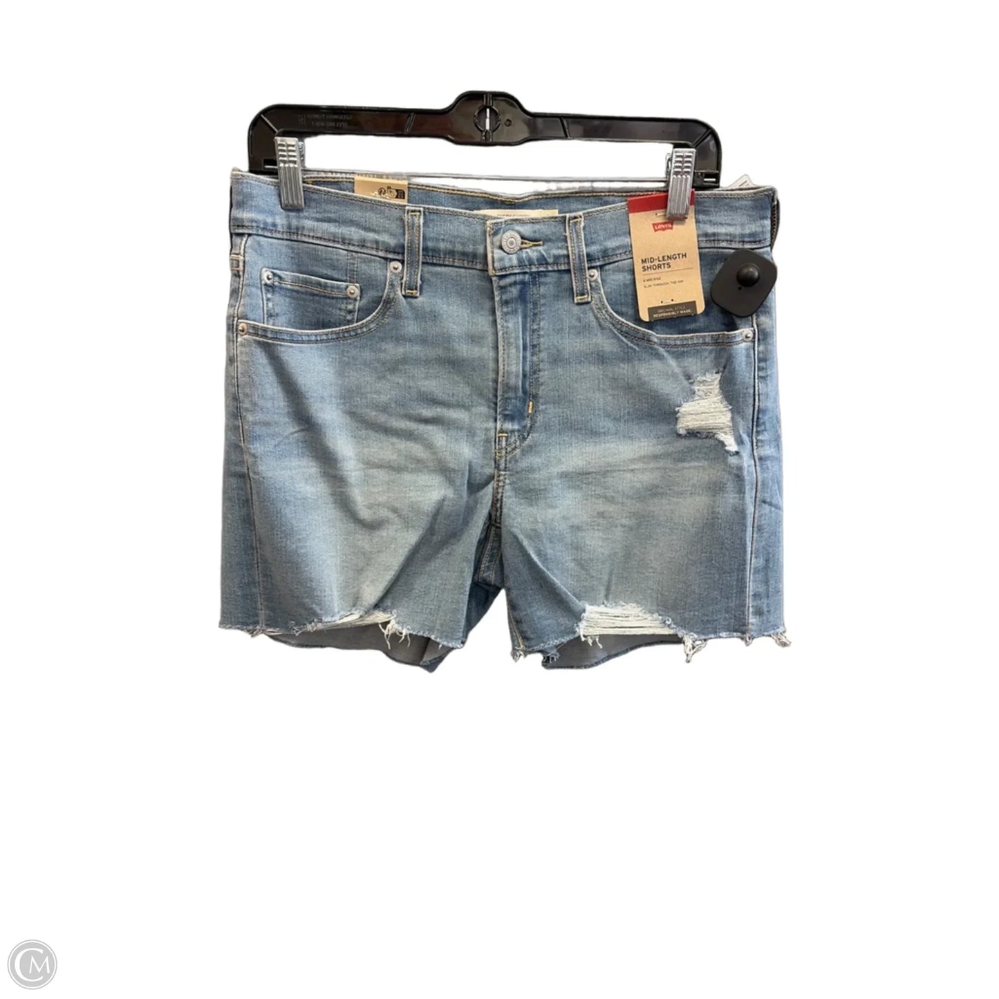 Shorts By Levis In Blue Denim, Size: 10
