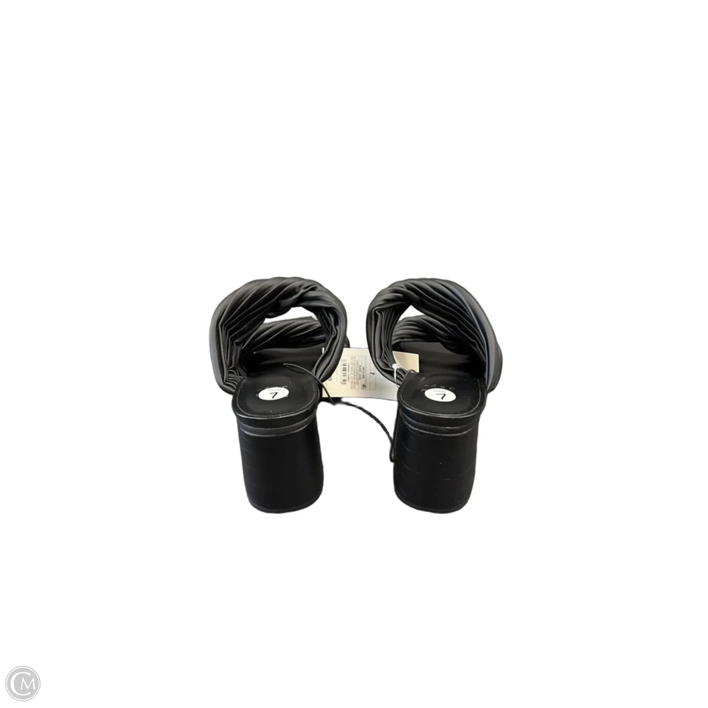 Sandals Heels Block By A New Day In Black, Size: 7