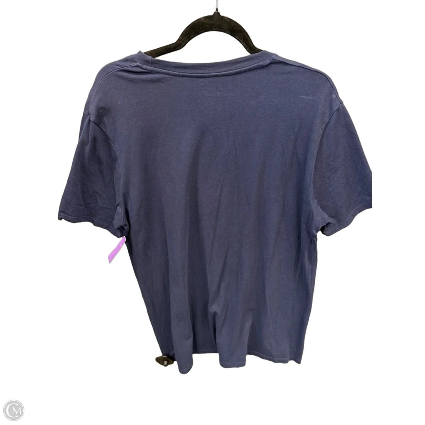 Top Short Sleeve By Clothes Mentor In Blue & Green, Size: L
