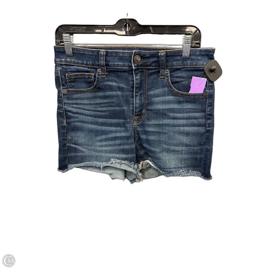 Shorts By American Eagle In Blue Denim, Size: 8