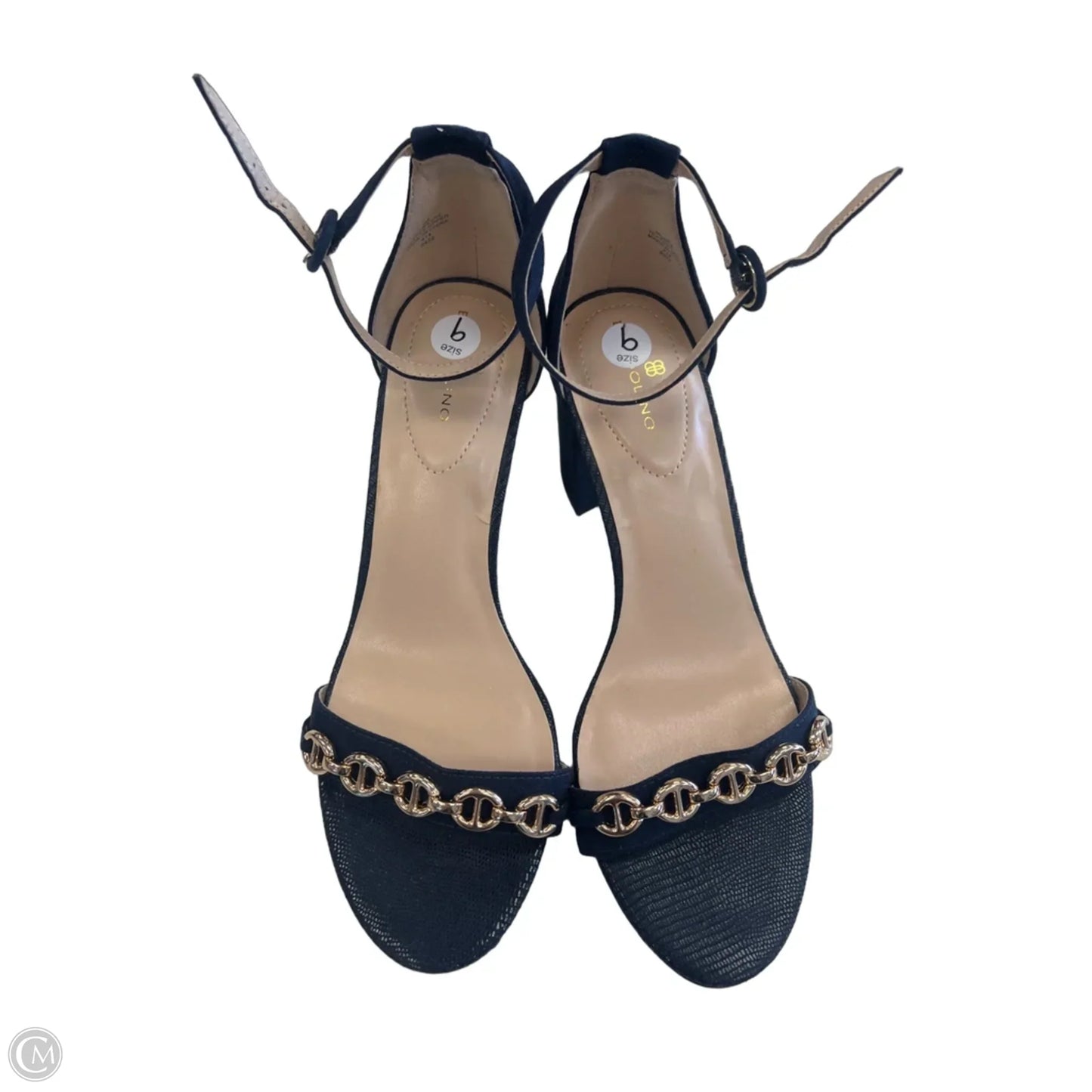 Shoes Heels Block By Bandolino In Navy, Size: 9