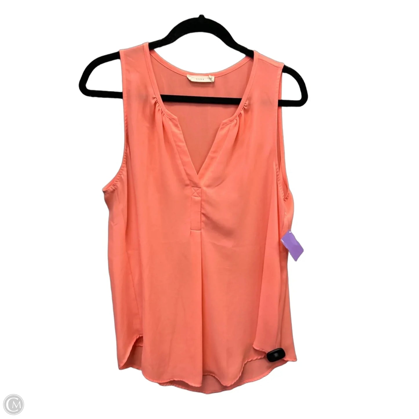 Top Sleeveless By Lush In Pink, Size: Xl