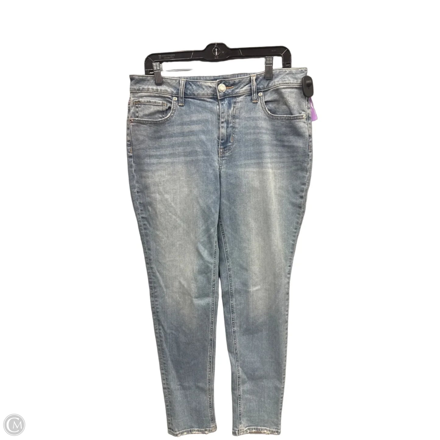 Jeans Skinny By Maurices In Blue Denim, Size: 10