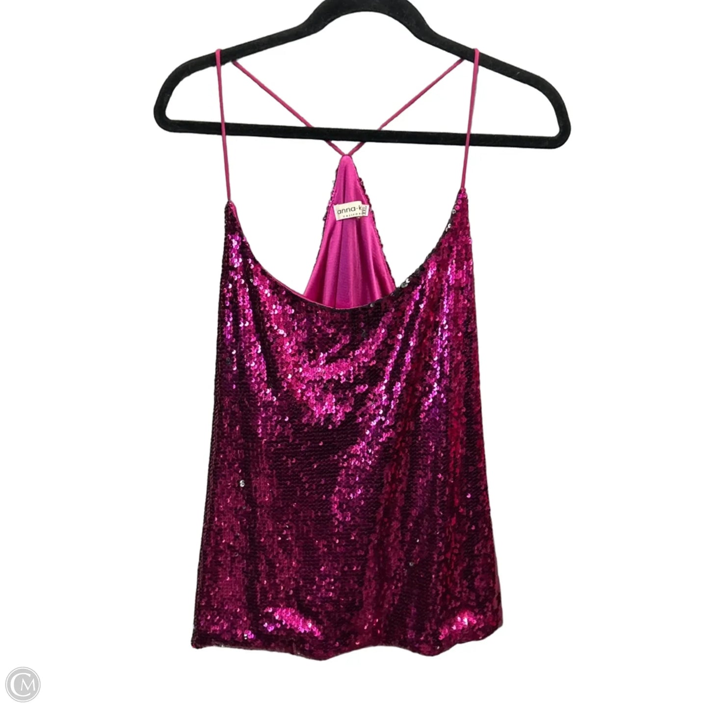 Top Sleeveless By Clothes Mentor In Pink, Size: Xxl