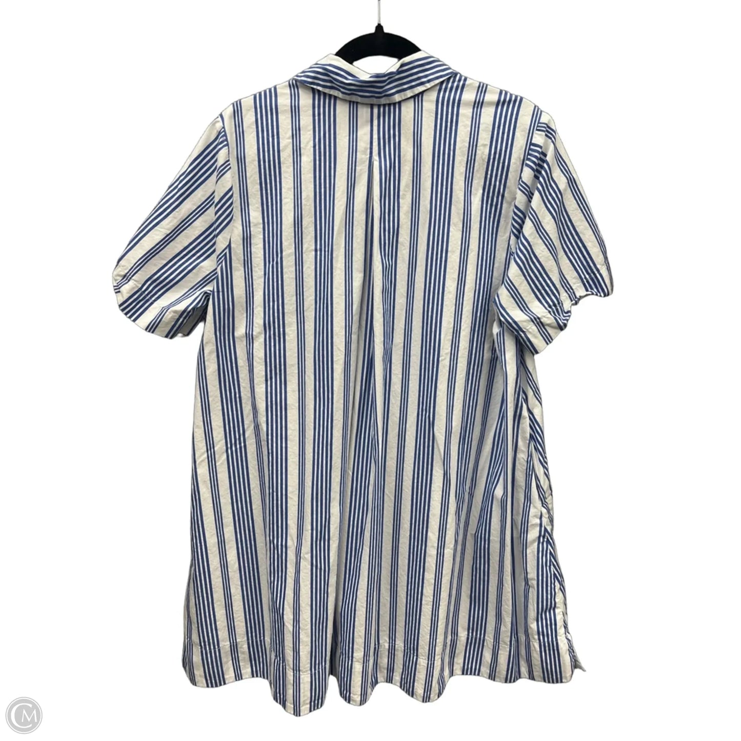 Dress Casual Midi By Old Navy In Striped Pattern, Size: L