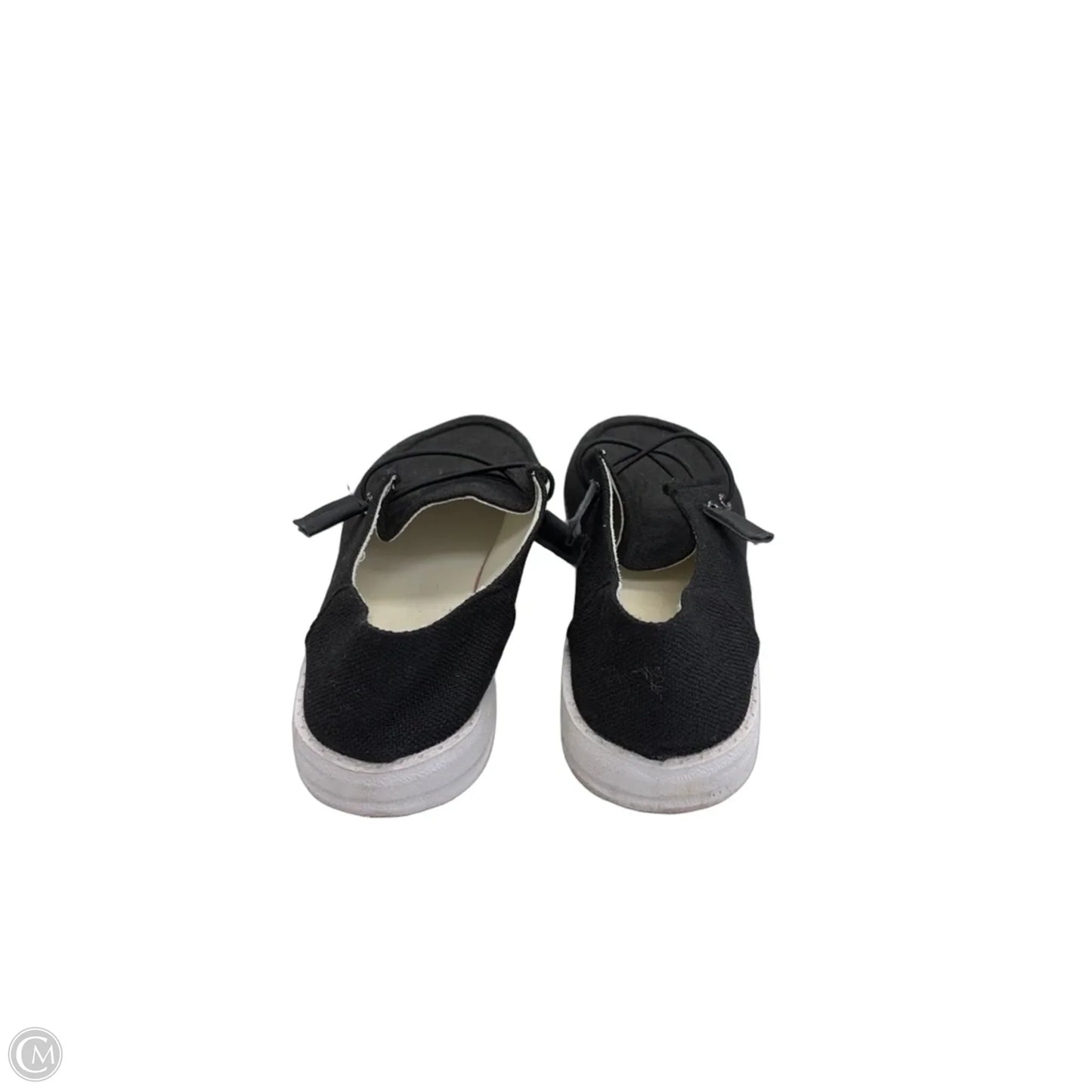 Shoes Flats By Clothes Mentor In Black, Size: 8