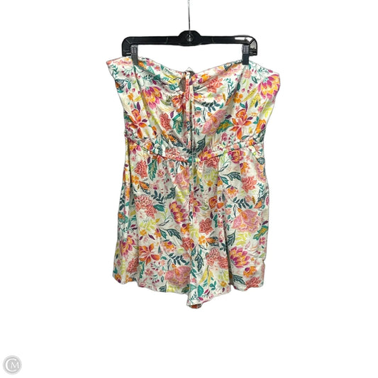 Romper By Old Navy In Floral Print, Size: Xl