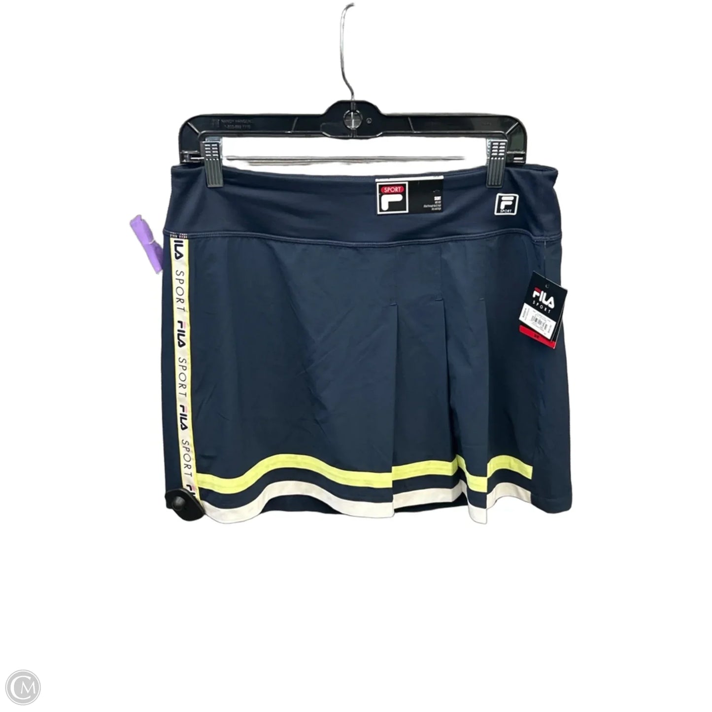 Athletic Skirt By Fila In Navy, Size: M