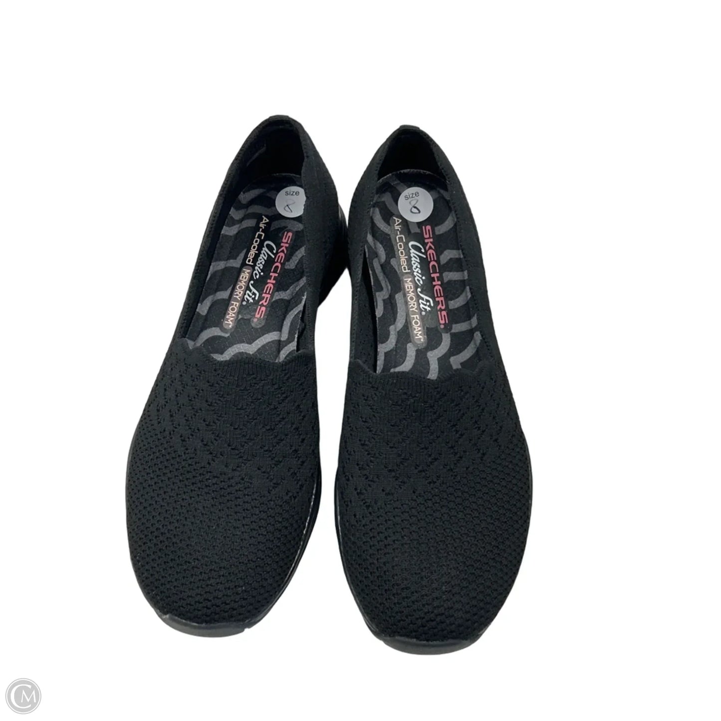 Shoes Flats By Skechers In Black, Size: 8
