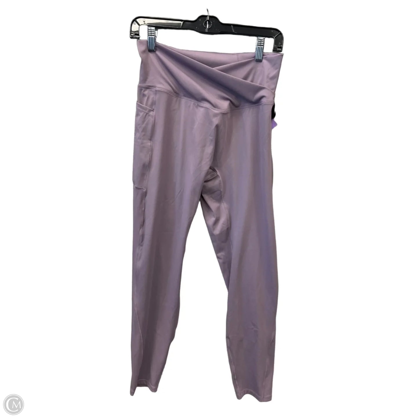 Athletic Leggings By Halara In Purple, Size: L
