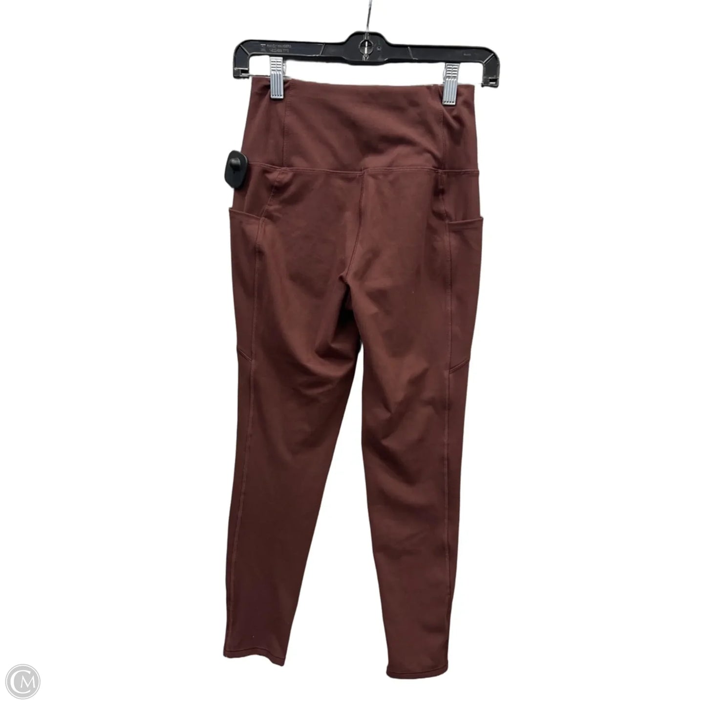 Athletic Leggings By Mta Sport In Brown, Size: S
