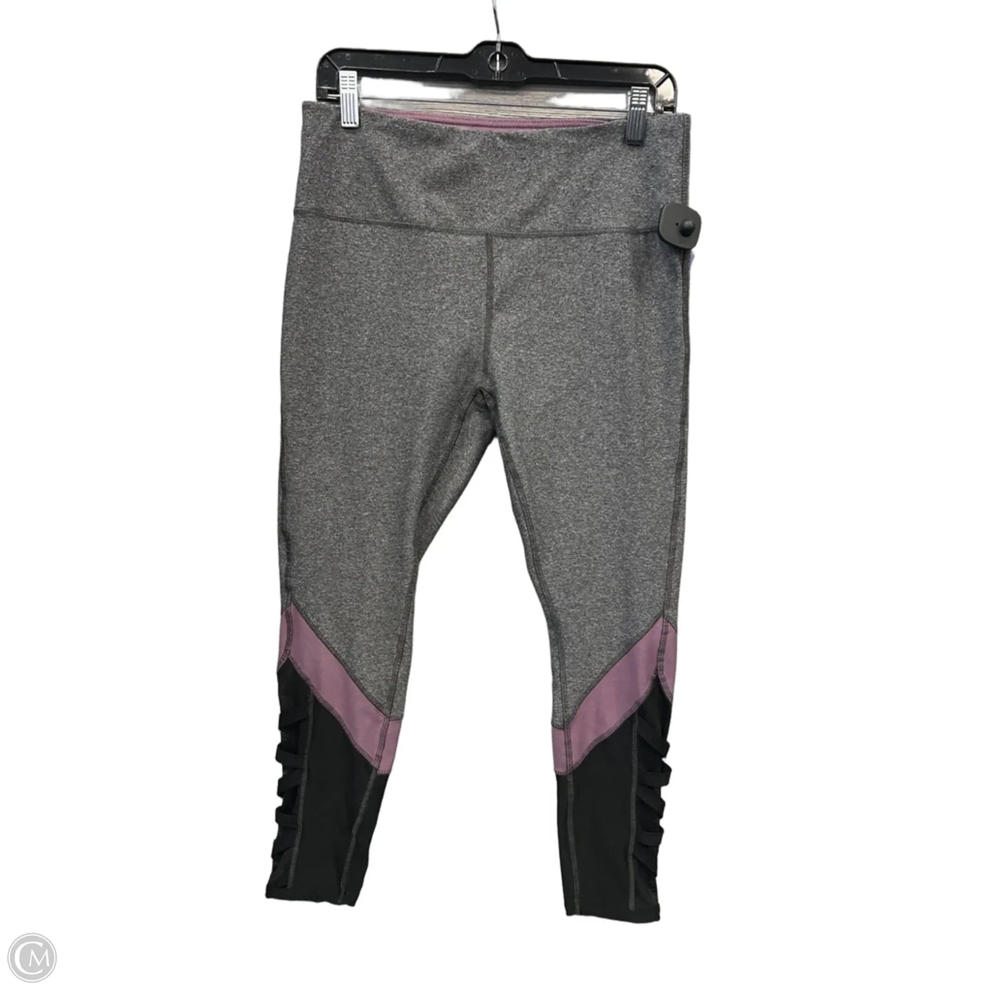 Athletic Leggings By Rbx In Grey, Size: Xl