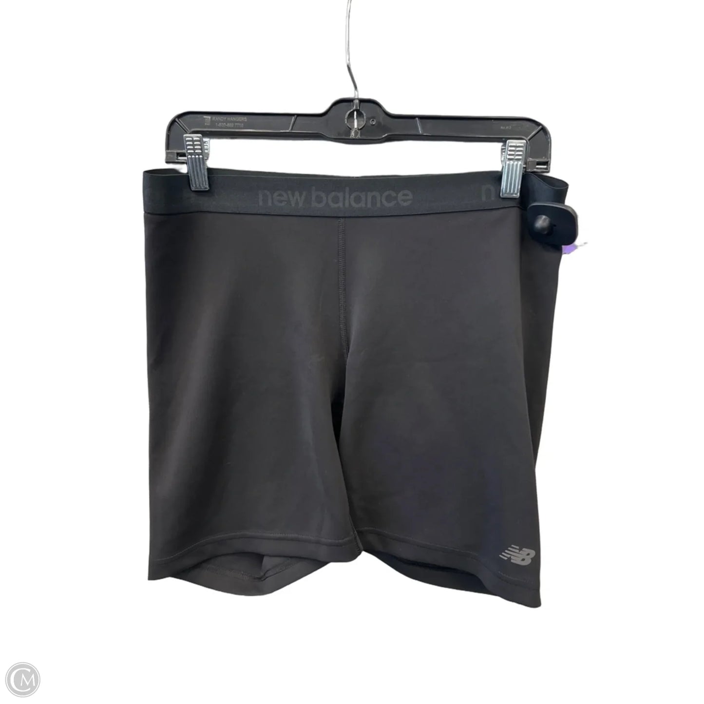Athletic Shorts By New Balance In Black, Size: L