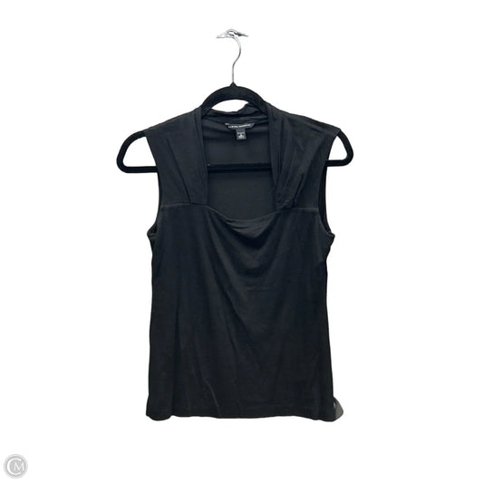 Top Sleeveless By Banana Republic In Black, Size: S