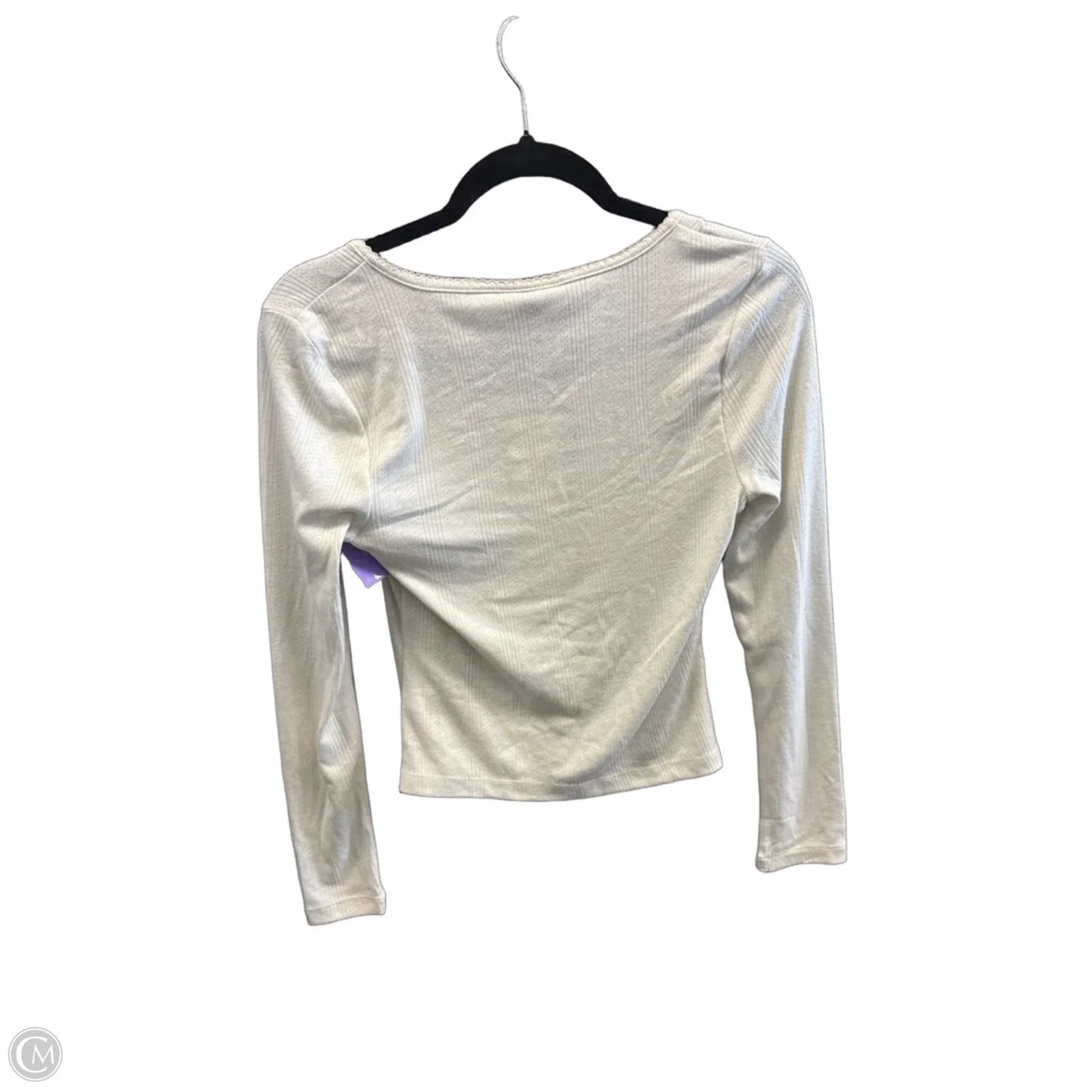 Top Long Sleeve By Universal Thread In Cream, Size: Xs