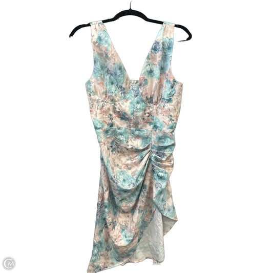Dress Casual Midi By Cider In Multi-colored, Size: Xl