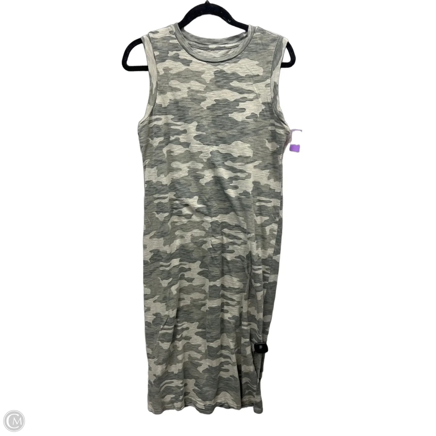 Dress Casual Midi By Universal Thread In Camouflage Print, Size: S