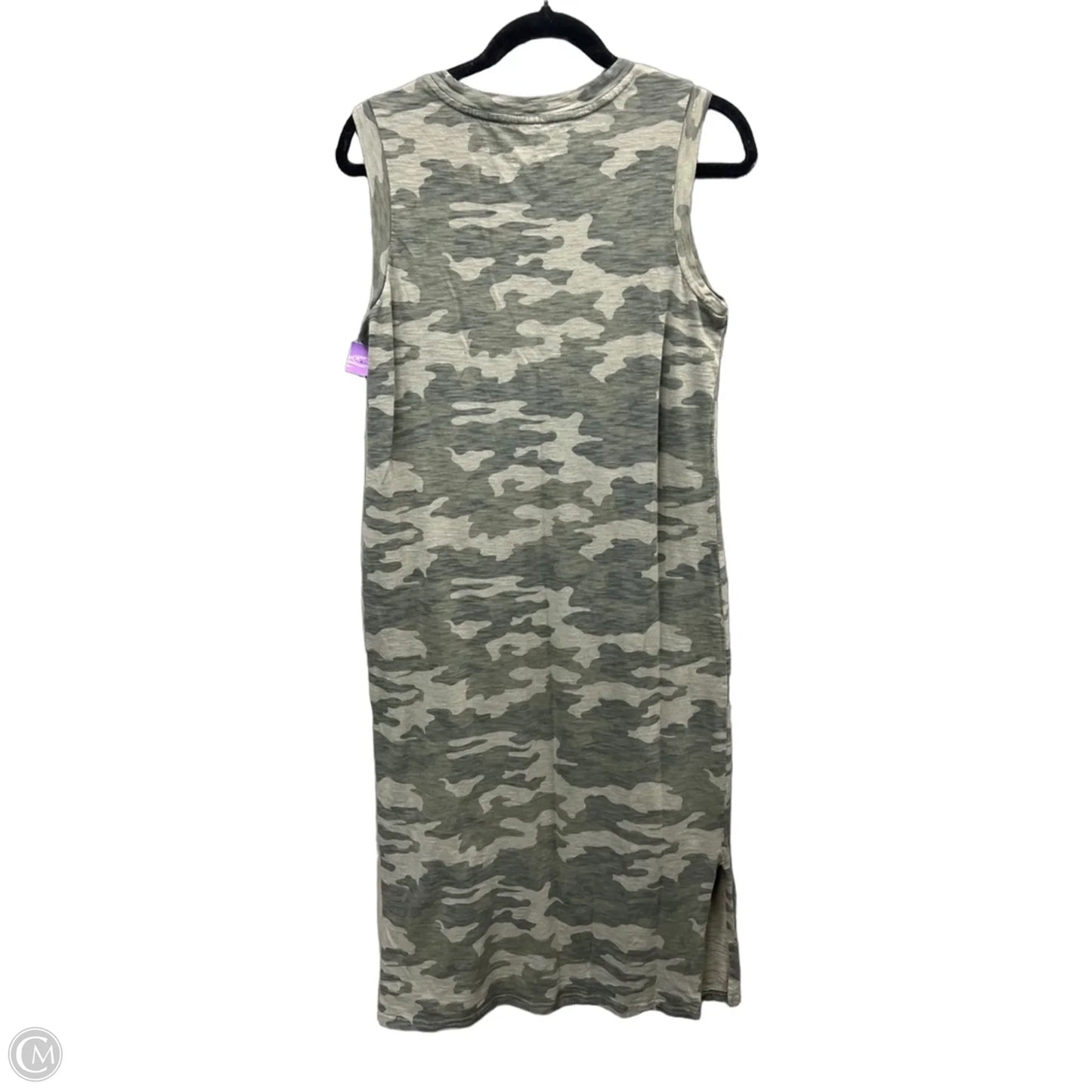 Dress Casual Midi By Universal Thread In Camouflage Print, Size: S