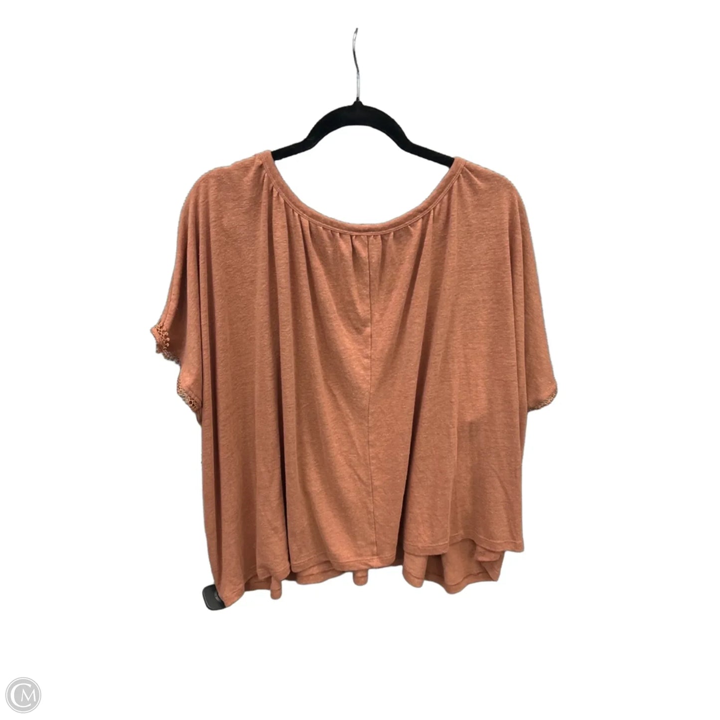 Top Short Sleeve By Old Navy In Brown, Size: Xl