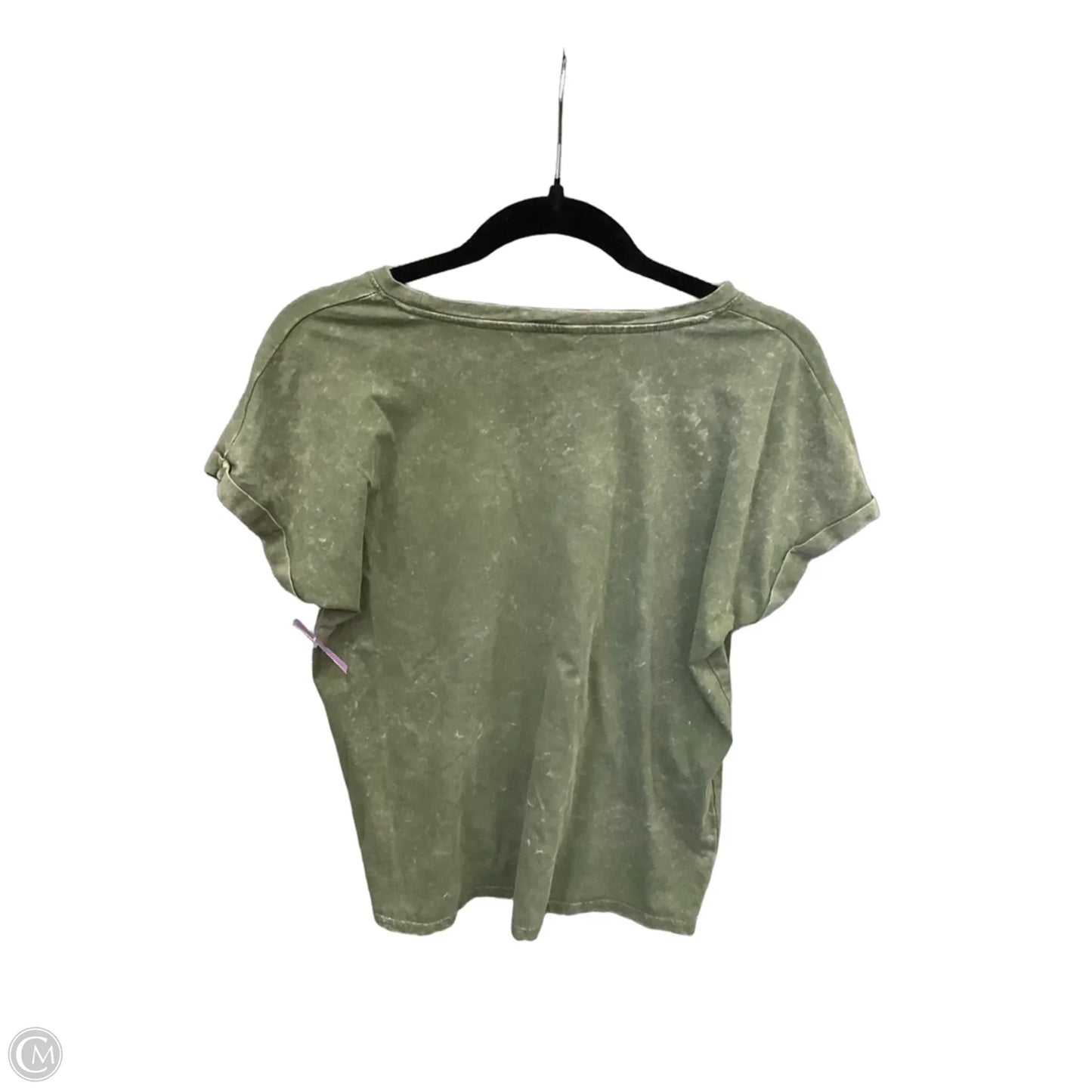 Top Short Sleeve By Time And Tru In Green, Size: S
