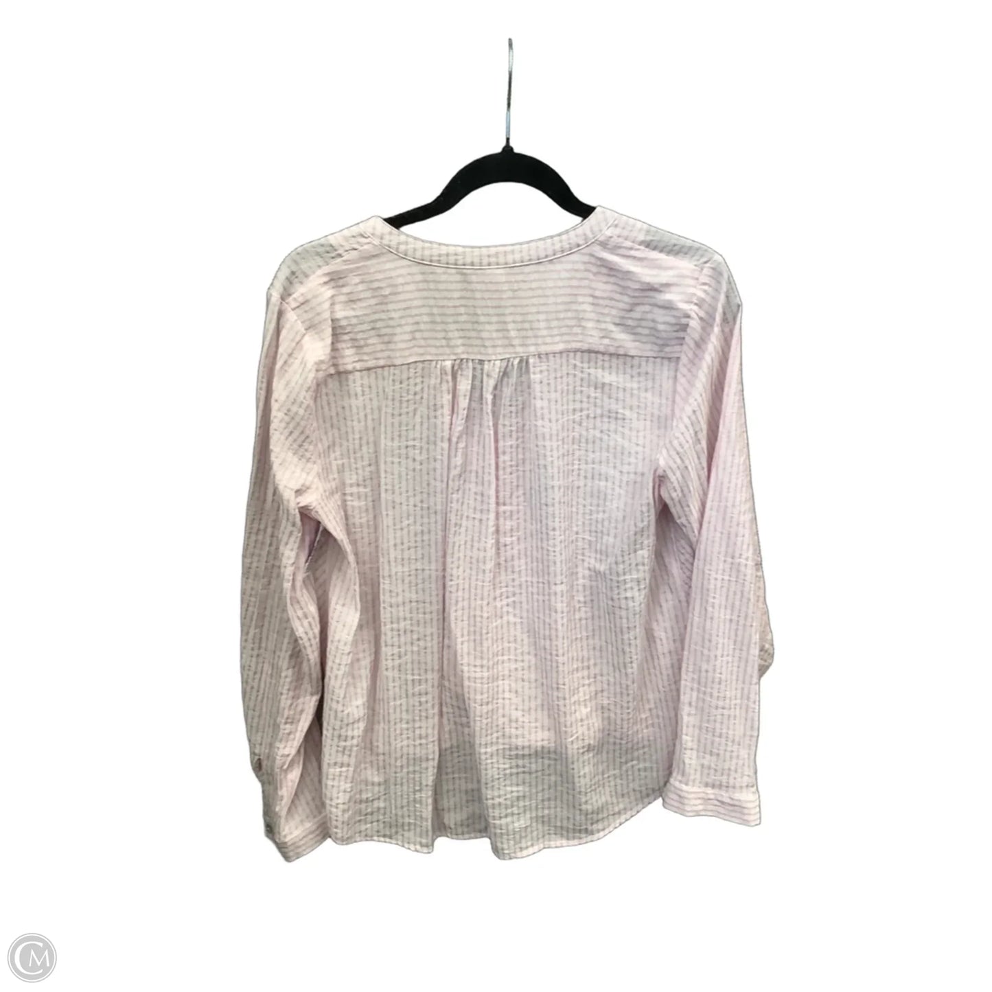 Top Long Sleeve By Kut In Pink, Size: M