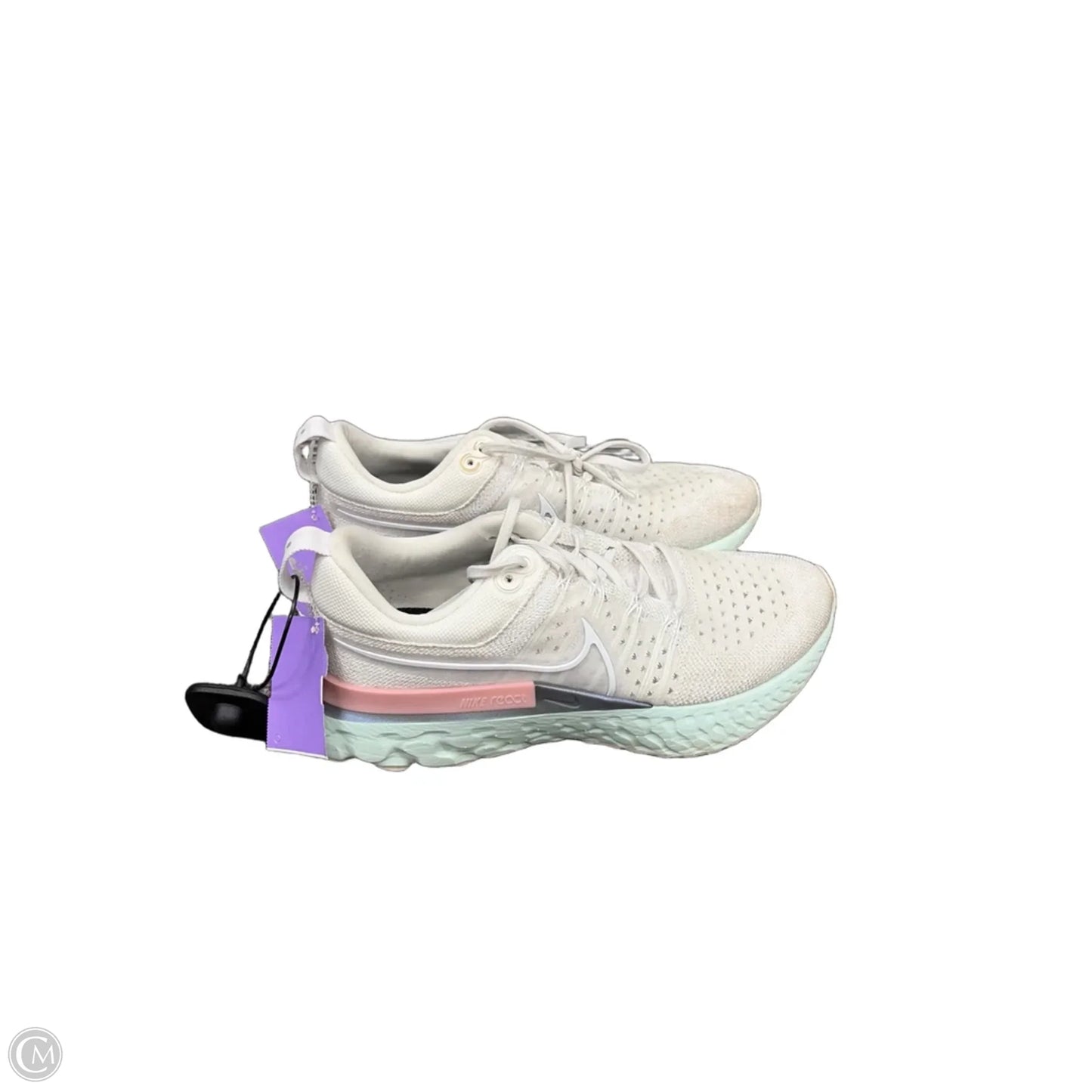 Shoes Athletic By Nike In Blue & Pink, Size: 8