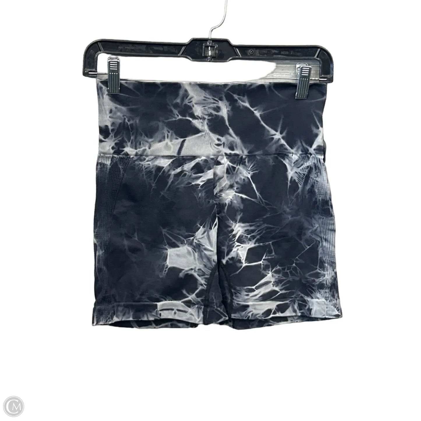 Athletic Shorts By Clothes Mentor In Black & Grey, Size: M