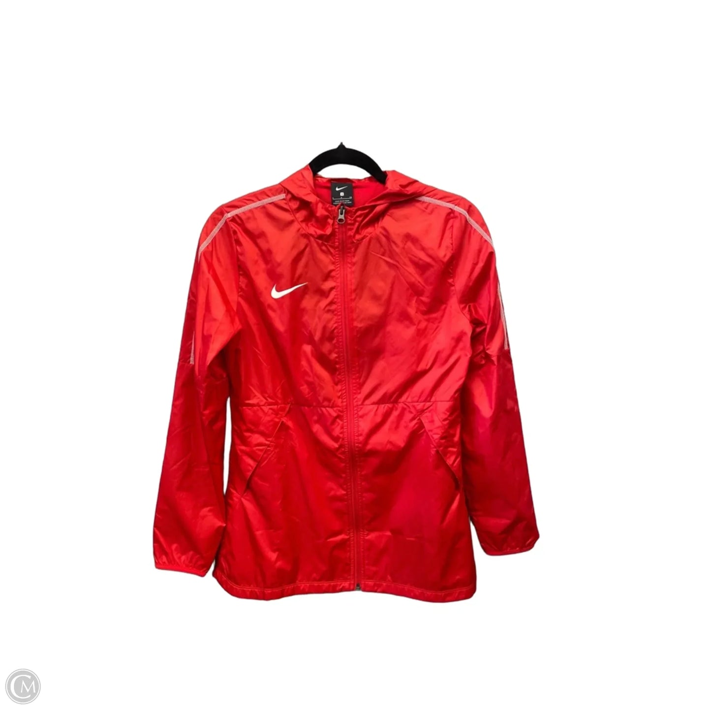 Jacket Windbreaker By Nike Apparel In Red, Size: S