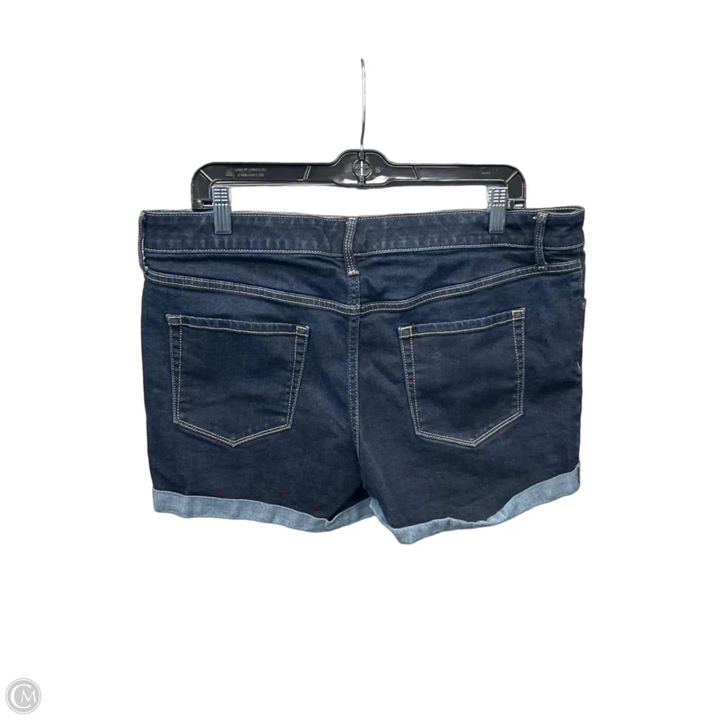 Shorts By Ava & Viv In Blue Denim, Size: 16
