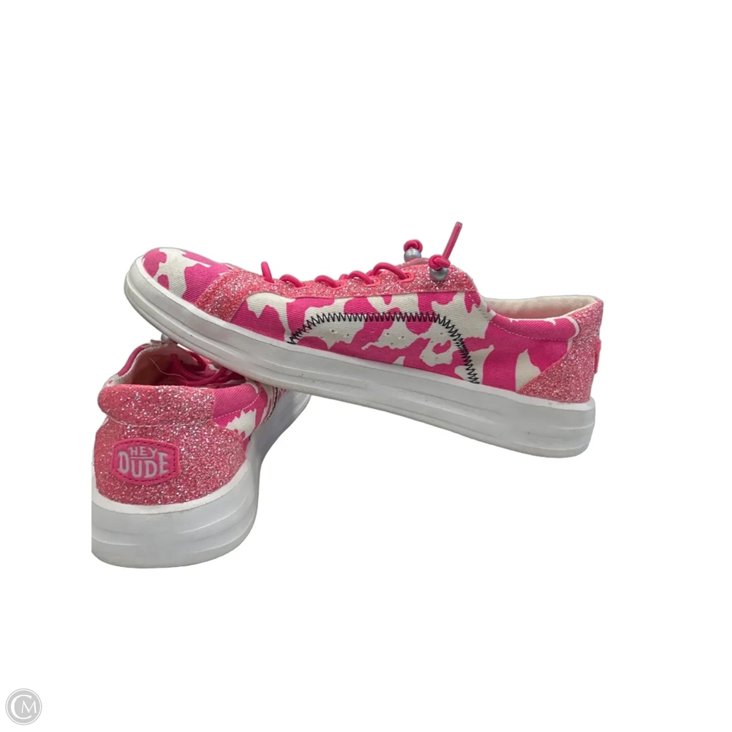 Shoes Flats By Hey Dude In Pink, Size: 8