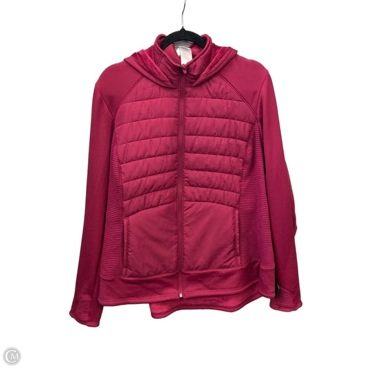 Jacket Puffer & Quilted By Tek Gear In Red, Size: 2x