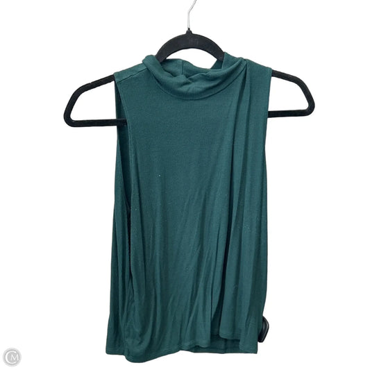 Top Sleeveless Basic By American Eagle In Green, Size: M