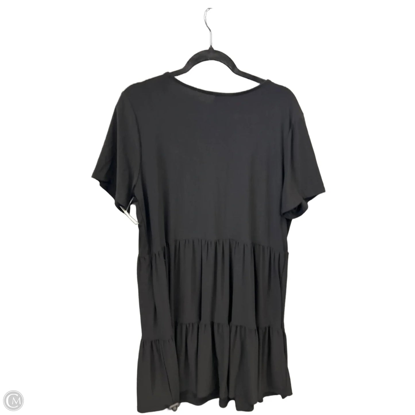 Dress Casual Midi By Nicole By Nicole Miller In Black, Size: 1x