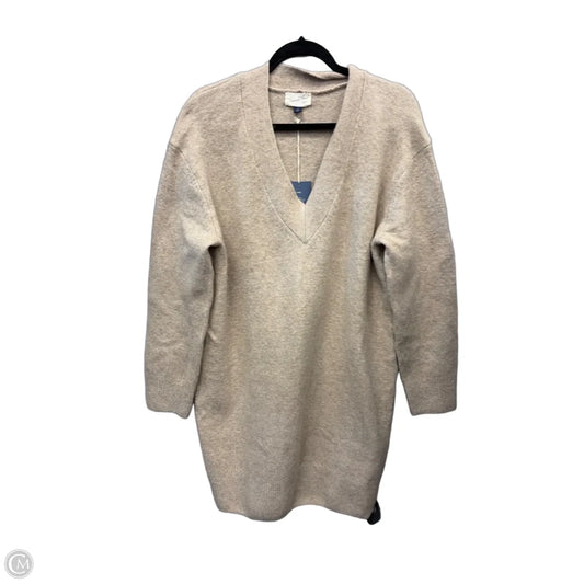 Dress Sweater By Universal Thread In Tan, Size: S