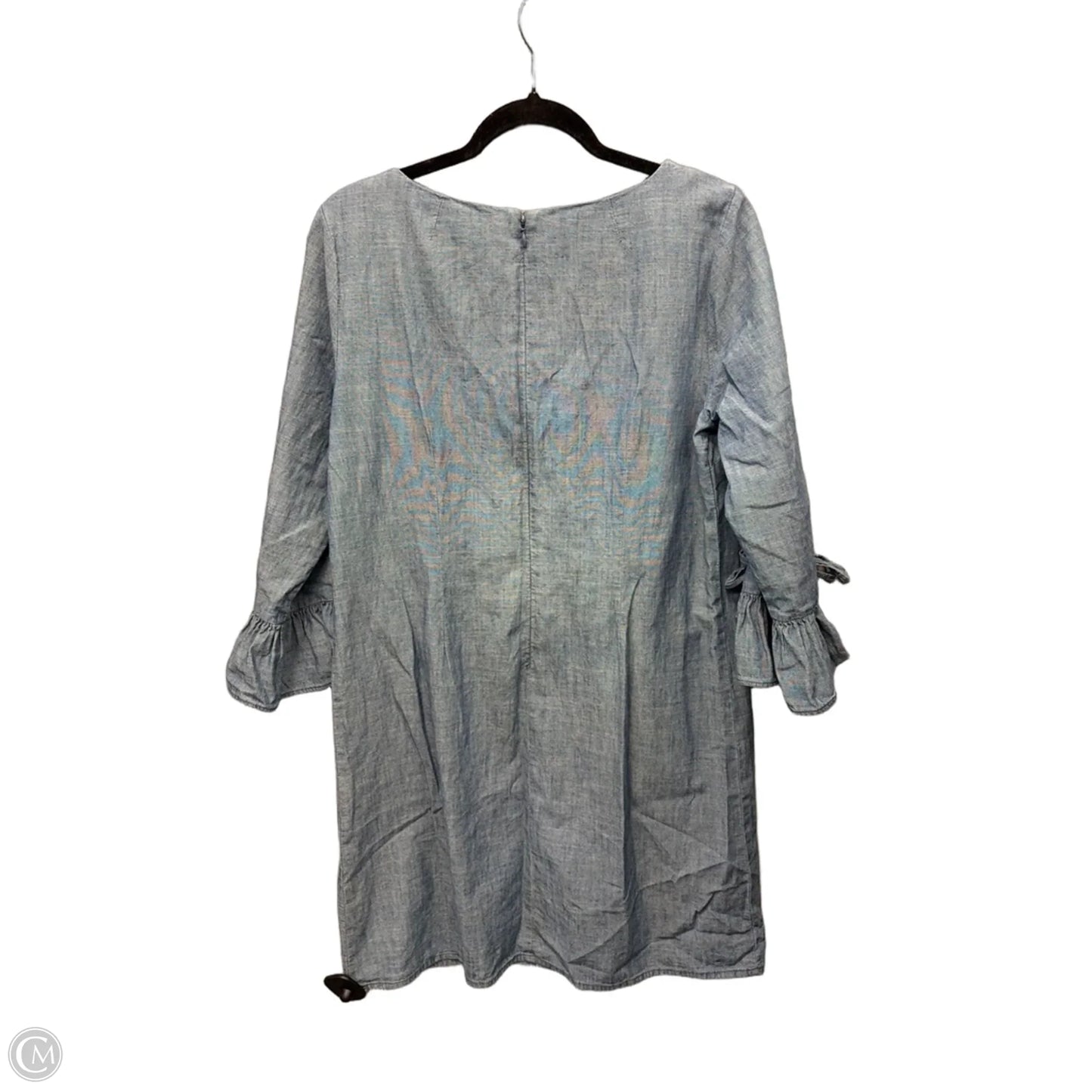 Dress Casual Midi By J. Crew In Blue, Size: M