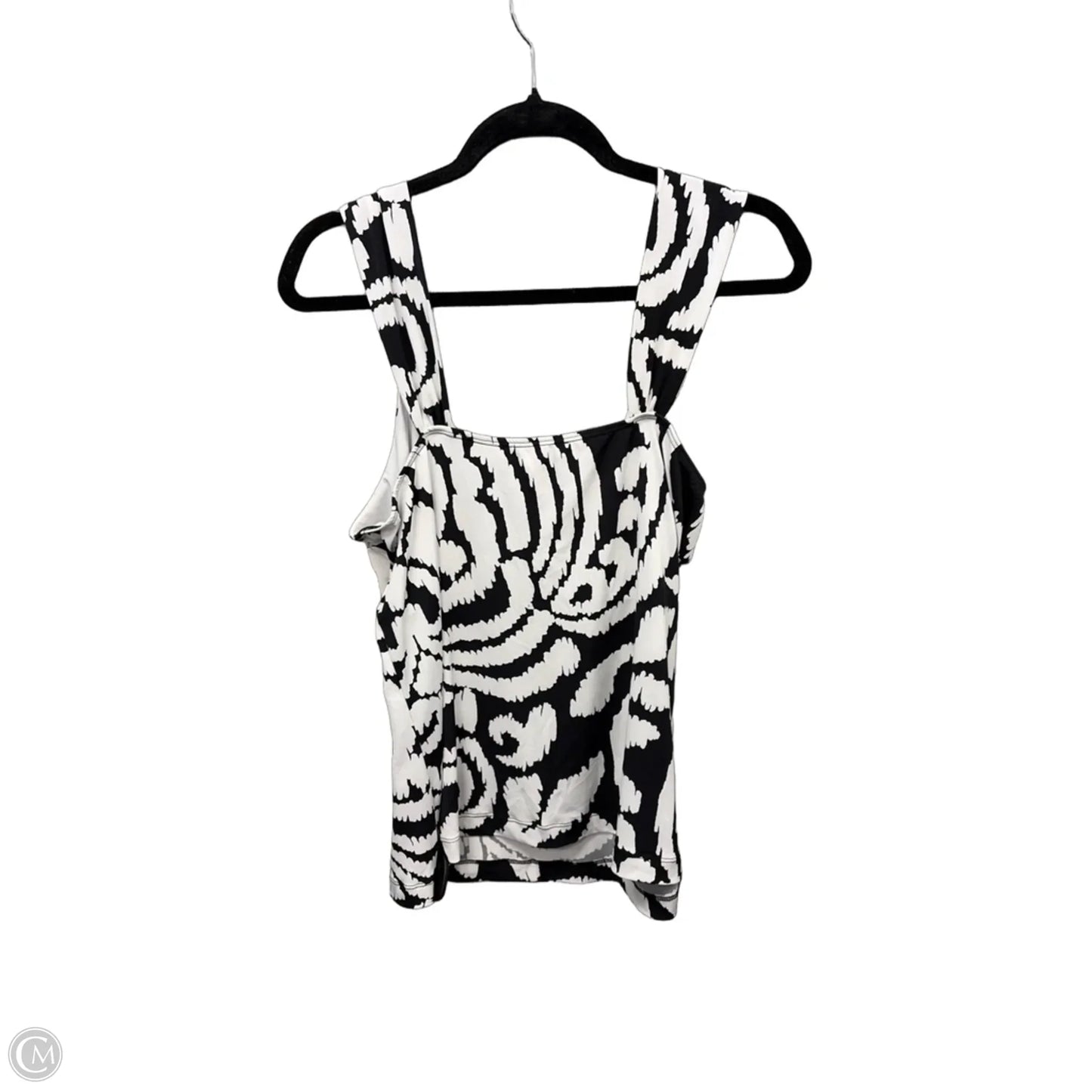 Top Sleeveless By White House Black Market In Black & White, Size: Xl