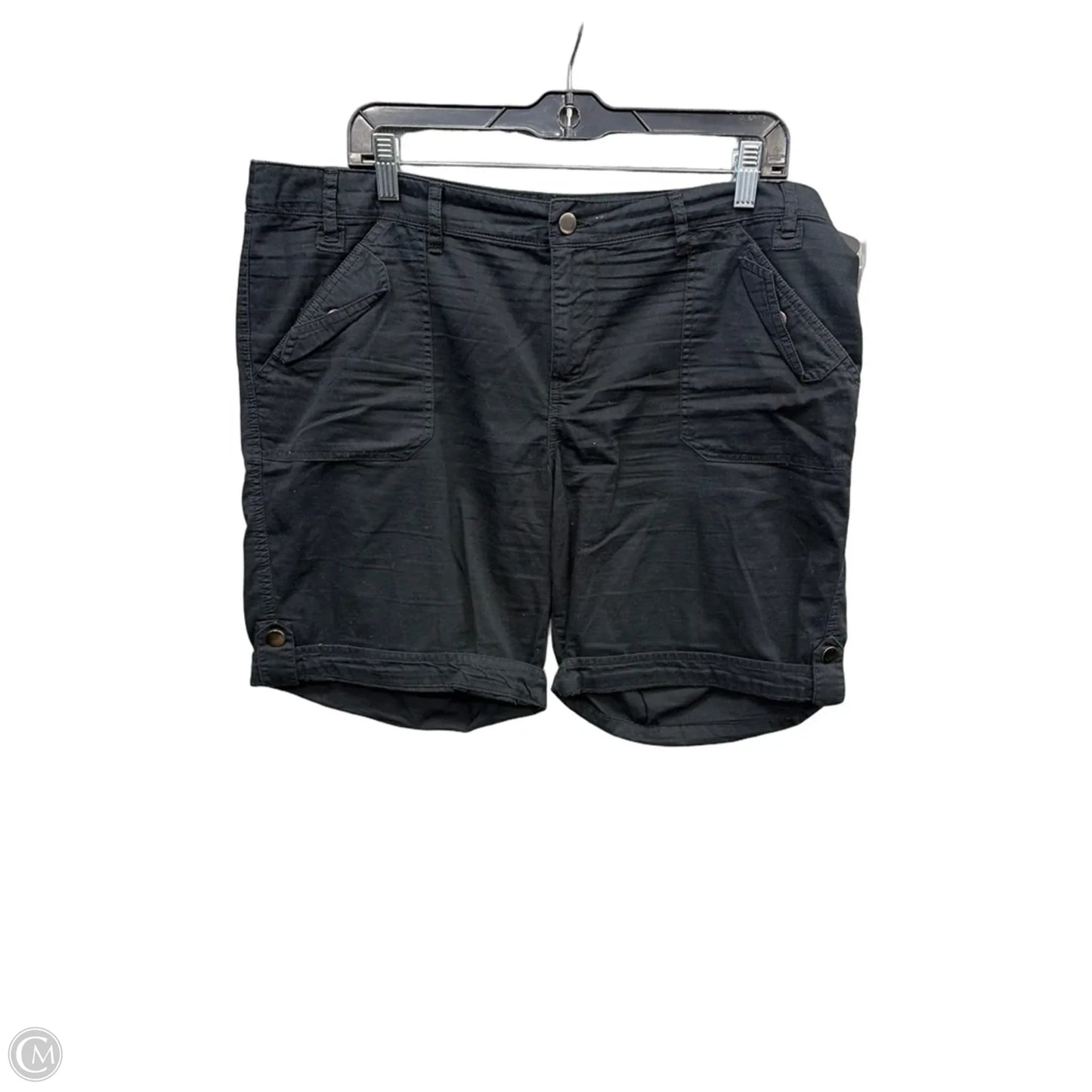 Shorts By Relativity In Black, Size: 14